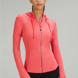 Lululemon NULU Hooded Define Jacket NWOT Pale Raspberry